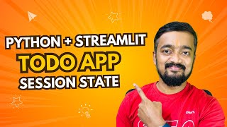 Python TODO App with Streamlit — Session State Made Simple | Streamlit Episode 3