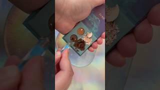 Slime Coloring with Eyeshadow and Eyeliner #shorts #slimecoloring #makeupslime