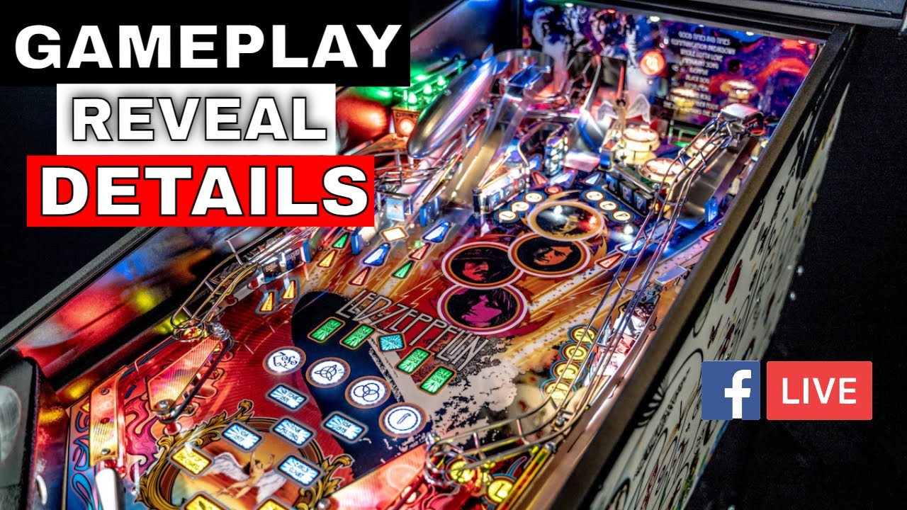 Stern Pinball Changing Platforms For Led Zeppelin Gameplay Reveal - YouTube
