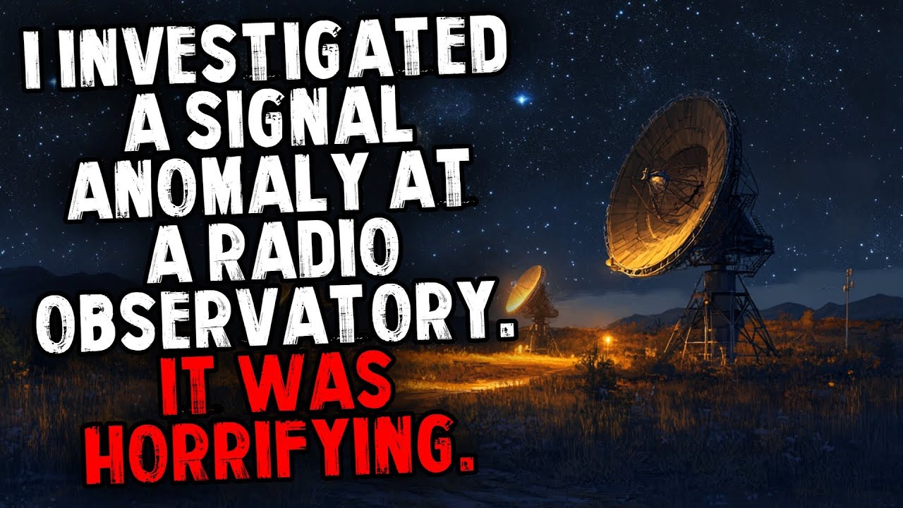 I Investigated a Signal Anomaly at a Radio Observatory. It was HORRIFYING.