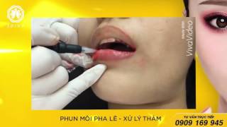 Công Nghệ Phun Môi Pha Lê - Trung Tâm Thẩm Mỹ Sdiva