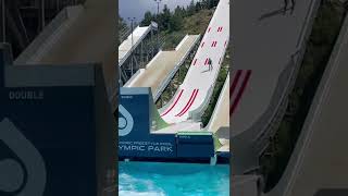 Crazy ski jump