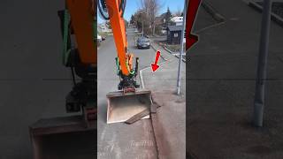 The Smartest Way to Repair a Road! 😱 #shorts