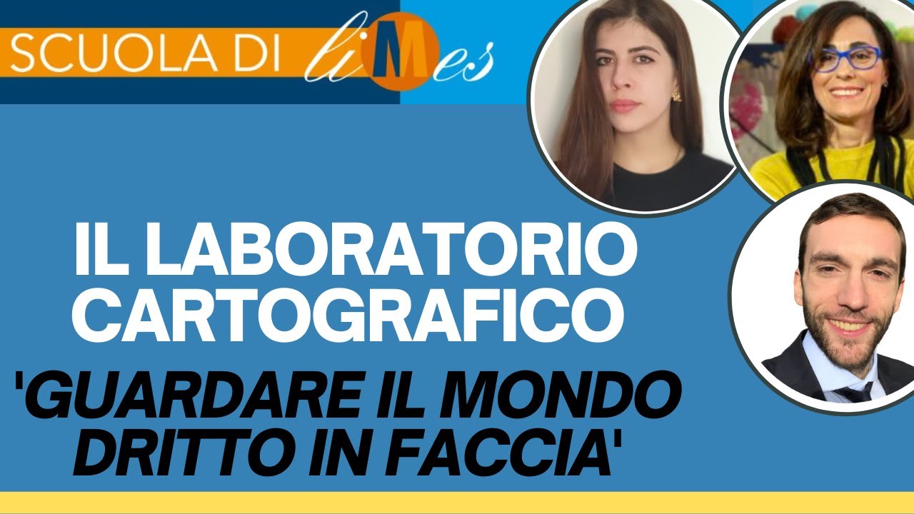 Scuola di Limes, il laboratorio cartografico. 'Guardare il mondo dritto