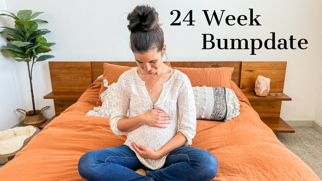 24 Week Pregnancy Updates Cramps, Dehydration & Baby Kicks YouTube