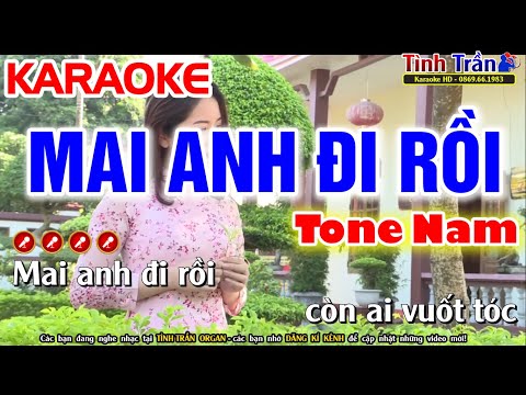 Mai Anh Đi Rồi Karaoke Nhạc Lính 