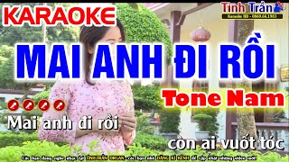 Mai Anh Đi Rồi Karaoke Nhạc Lính Tone Nam ( C#m ) - Tình Trần Organ