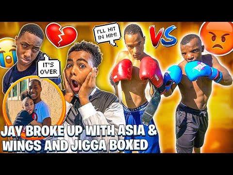 JAY BROKE UP WITH ASIA💔& WINGS AND JIGGA HAD A BOXING MATCH!! 🥊