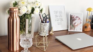 Home Decor: Desk Fall Makeover & Decor