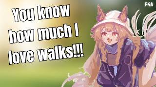 F4A|『Taking your Stupid Dog Girlfriend on a walk』[Cute] [Wholesome] [Comedy] ASMR AUDIO ROLEPLAY