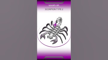 MARD [85] MARD Scorpion Robot Type 2 animation #shorts