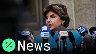 Lawyer Gloria Allred and Epstein Accusers Speak In New York