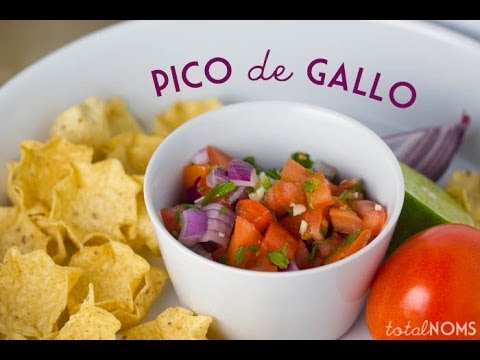 How to Make Pico de Gallo | Super Bowl Recipe | Total Noms - YouTube
