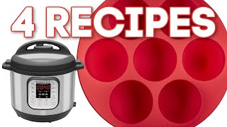 4 Instant Pot Recipes for Silicone Egg Bites Mold | Step-by-Step Instant Pot Recipe