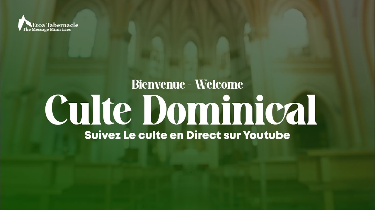 Culte de Dim Soir 30/11/2025 Etoa Tab