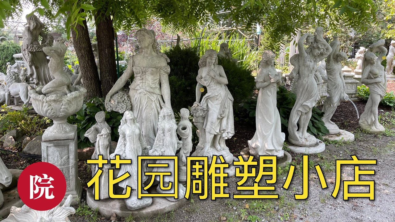 彬彬有院 花 709 花园雕塑小店 走走看看 Youtube