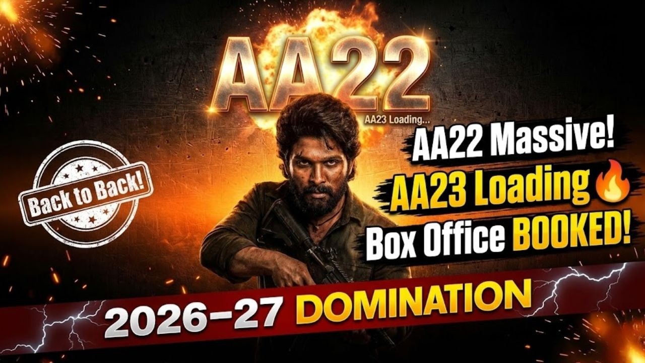 Allu Arjun AA22 Progressing Fast! AA23 Officially Loading 🔥 - YouTube