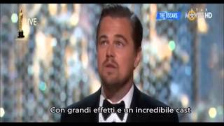 Leonardo DiCaprio vince l'Oscar 2016 - [SUB ITA]