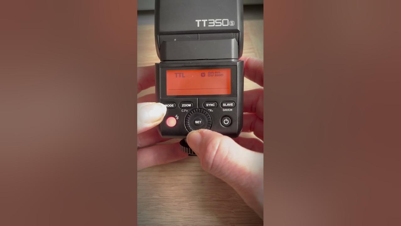 What settings to use for beginners flash photography Godox TT350