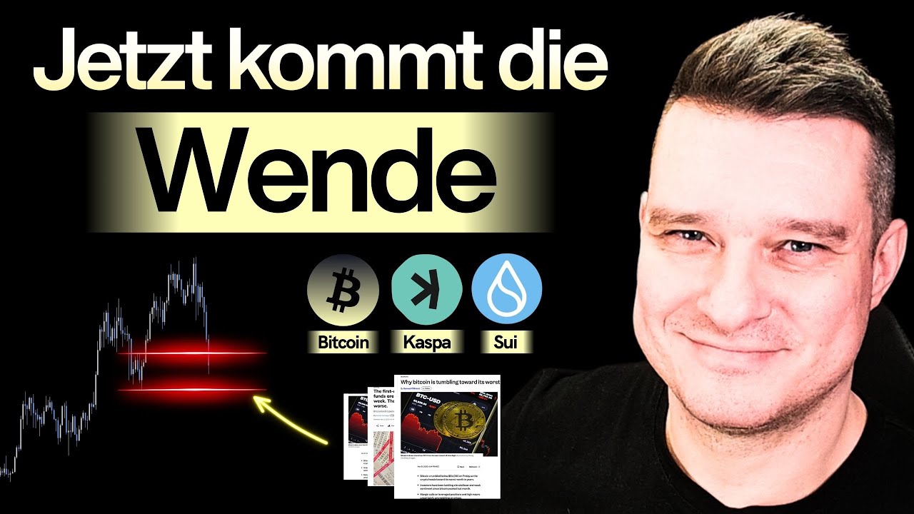 JETZT: Krypto vor der GRÖßTEN Wende | Bitcoin Prognose inkl. SUI & Kaspa