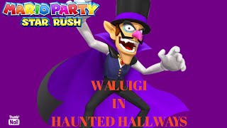 Mario Party Star Rush - Waluigi in Haunted Hallways