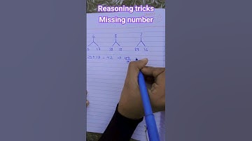 Missing Number | Reasoning Tricks #shortvideo #reasoning #shorts #reasoningtricks #viral #short