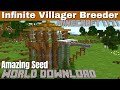 Villager Breeder for Minecraft 1.17.1 and Minecraft 1.19 | Infinite Minecraft Villager Breeder