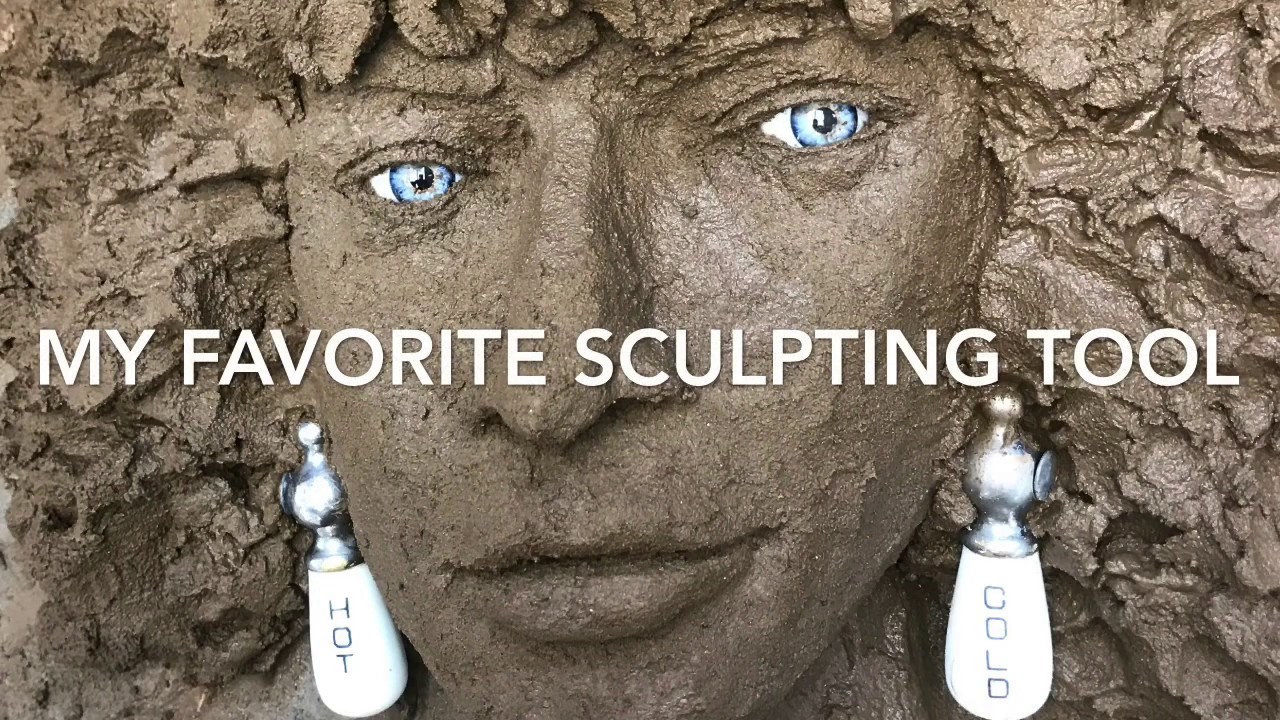 Concrete sculpting tool - YouTube