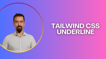 #5 Tailwind CSS Text Decoration | Underline, Overline, Line-Through & No-Decoration
