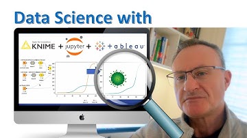Data Science with KNIME, Jupyter and Tableau using COVID-19 Projections as an Example