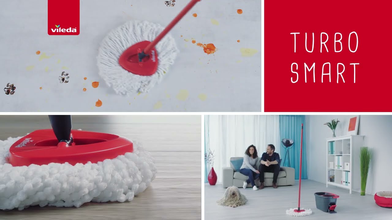 Vileda Easy Wring & Clean & Turbo Smart Mop Refill