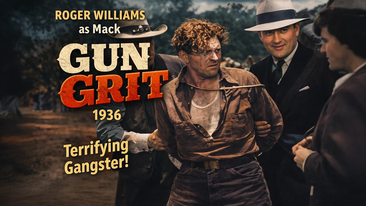 What Happens When Gangsters Invade the Wild West? | Gun Grit (1936) Jack Perrin