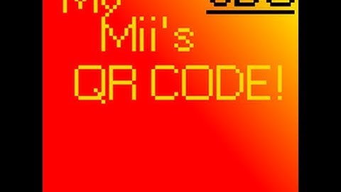 Mii QR Code