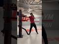 Wing chun  jkd wooden dummy lead punch in sparring tutorial jkd wingchun kungfu shorts
