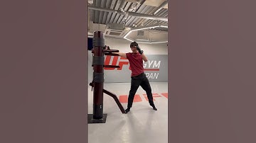 Wing Chun & JKD Wooden Dummy Lead Punch in Sparring Tutorial #jkd #wingchun #kungfu #shorts
