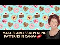Create Seamless Repeats in Canva Free version – Step by Step!