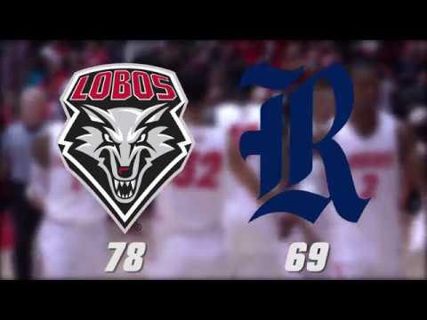 football score Lobo MBB vs Rice Highlights