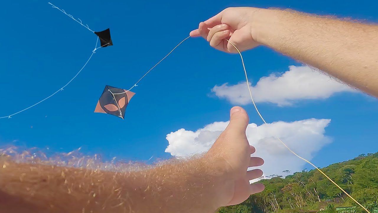 Pipa em Primeira Pessoa com Gravação do Movimento dos Braços