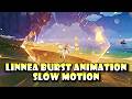 Linnea Burst Animation in Slow-motion | Genshin Impact