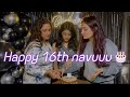 How we celebrated navyas sweet 16 navya s reaction  rashika sac.eva vlogs