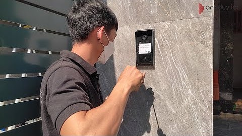Lắp Chuông Cửa Màn Hình Kết Hợp Cổng Tự Động Mở Cửa Từ Xa Qua App Tại Quận 2 - Anh Duy ICT