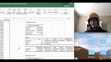 Lecture Video 4.3: Multiple Regression with Categorical Variable