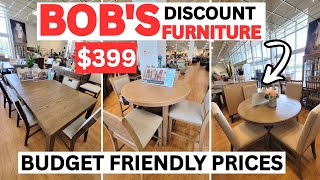 BEST BOB'S FURNITURE *NEW FINDS! Dining Room Tables, Chairs & Prices! FULL TOUR