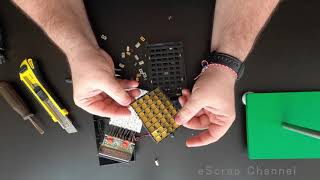 Scrapping vintage Texas Instruments TI45 calculator for Gold!