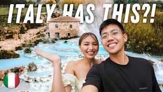 This Hot Spring in TUSCANY, ITALY is a must see! 🇮🇹