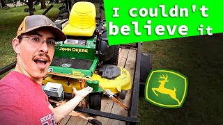 Worst mower, BEST price! Why I bought a John Deere Z445 Zero Turn