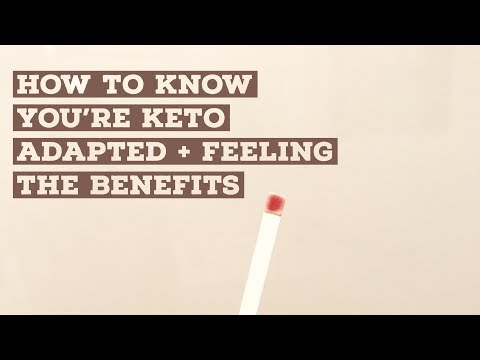COME sapere che sei KETO ADATTATO + I VANTAGGI