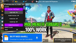 CHEAT FF TERBARU 2025 MOD MENU - ANTI BL, SERVER INDO, VERSI UPDATE, AIM STABIL, ANTI BANNED !??