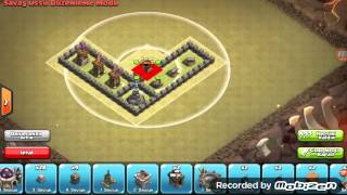 Clash Of Clans 5. Seviye Koy Duzeni