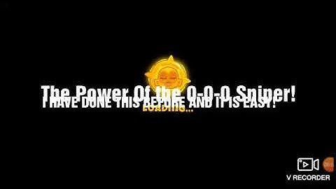 The Power Of the 0-0-0 Sniper
